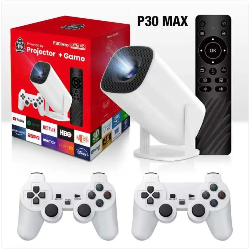 4K HD Gaming Projector – Ultra-Clear Display & Wireless Streaming